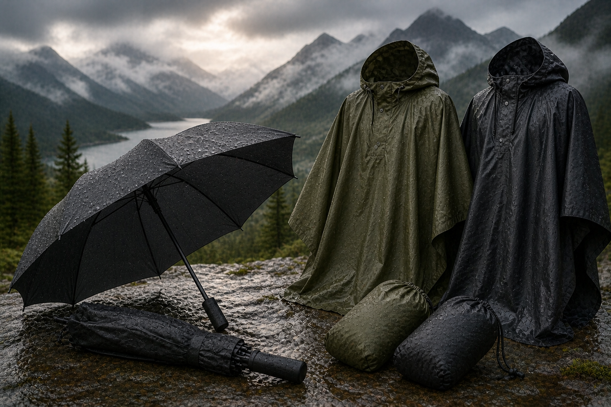 Umbrellas & Ponchos