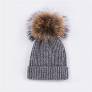 Pompom Beanie Hat