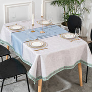 Tablecloth cotton and linen tablecloth