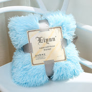 Super Soft Coral Fleece Blanket Warm Cozy Bedding Blanket Fluffy Sofa Bedding Airplane Hotel Throw Sofa Blanket New