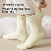Fleece-lined Female Winter Thicken Thermal Wool Socks